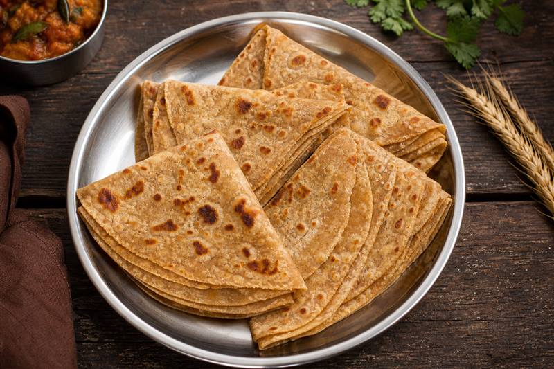 Whole Wheat Folding Chapathi